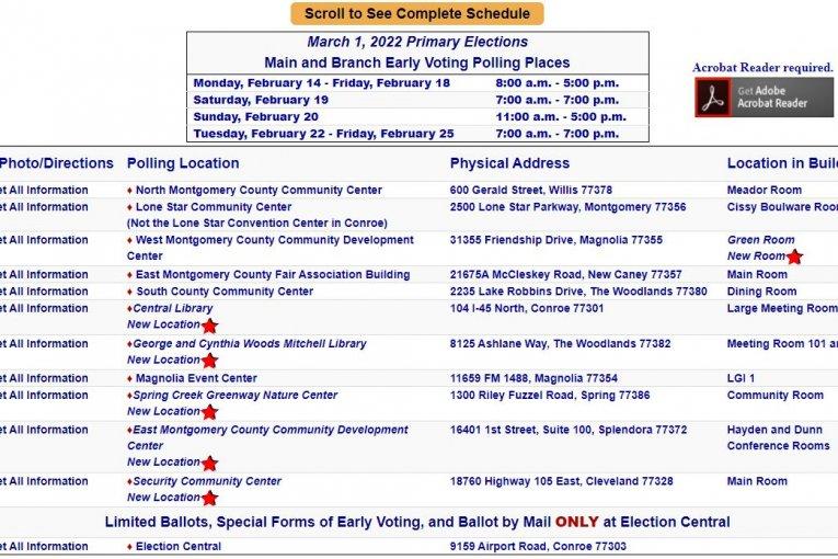 EARLY VOTING STARTS TODAY MoCo Motive