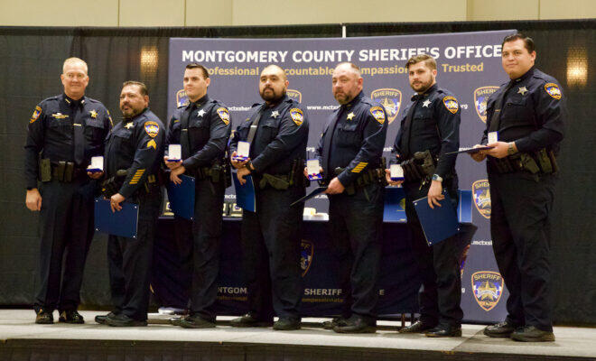 Montgomery County Sheriffs Office Holds Fall 2022 Promotion And Awards