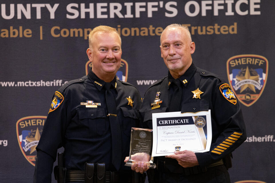 Montgomery County Sheriffs Office Holds Spring 2023 Promotion And