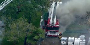 HFD LOSES FIRE TRUCK TO 3 ALARM FIRE