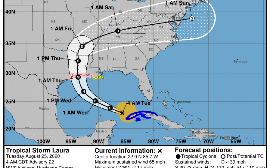 Models have trended west with Laura, and that’s not good for Houston