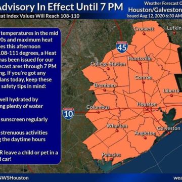 The Woodlands Under Heat Advisory