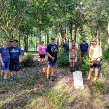 Eagle Scout project supports restoration of Conroe Community Cemetery