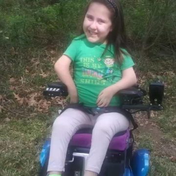 Girl with special needs stays positive even with online learning challenges