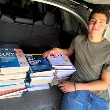 Cooper Senior to ‘Help Bridge the Gap’ by Collecting New and Used Test Books