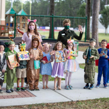 Woodlands Christian invite parents on campus for Storybook Parade