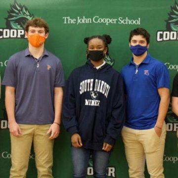 Five Cooper Athletes Commit to Compete at College Level