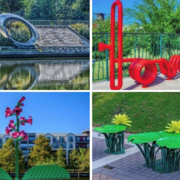 Enjoy Local Public Art, Win Prizes with TWAC Art Bench Scavenger Hunt