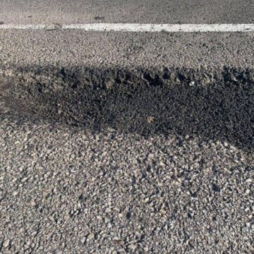 I-69 POTHOLE REPAIRED -TRAFFIC BACK TO NORMAL