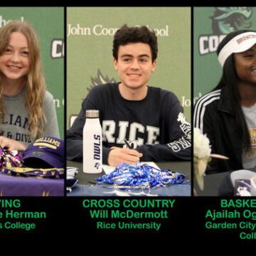 Cooper Athletes Commit to Compete at College Level on National Signing Day