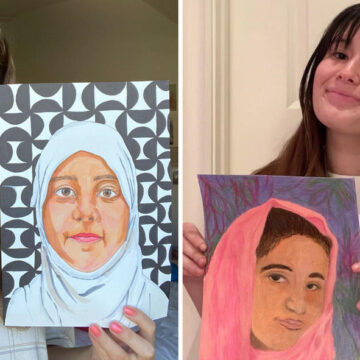 Cooper Art Students Make Positive Impact Across the Globe Through ‘Memory Project’