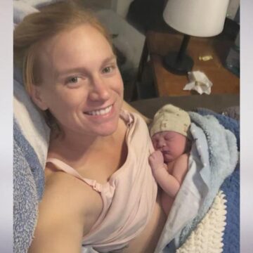 With no power or running water, Magnolia mother gives birth to healthy baby boy at home