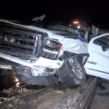 Mother killed when wheel flies off truck, through her windshield on freeway near Houston