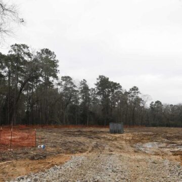 Land clearing underway for new homeless center in Conroe