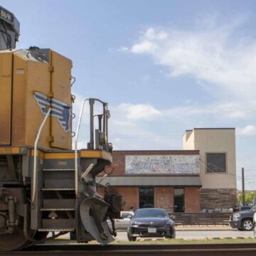 Fence to provide safety, mute train horns in downtown Conroe