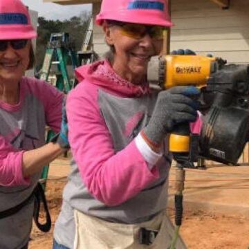 CONROE WOMAN HAS HAND IN BUILDING HER OWN HOME