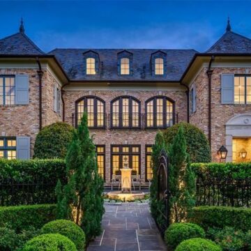 Lakeview French Normandy Manor Reduced to $5.6M in The Woodlands, TX (PHOTOS)