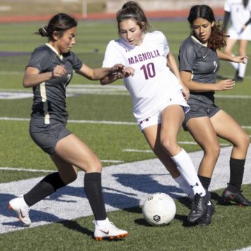 GIRLS SOCCER: Gonzales hat trick powers Magnolia past Anderson