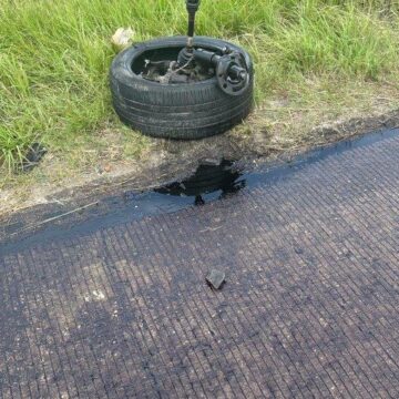 I-45 LANES HAVE REOPENED AFTER AN OIL SPILL