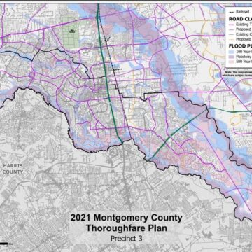 Montgomery County commissioners remove Woodlands Parkway, Gosling Road, Branch Crossing extensions from Major Thoroughfare Plan