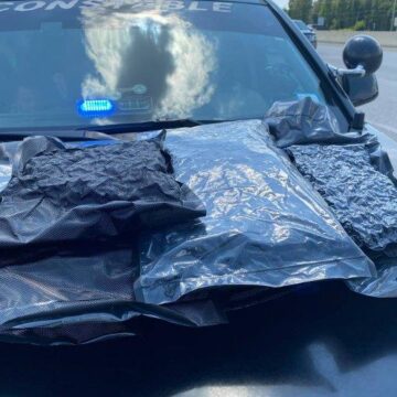 MIB TRAFFIC STOP NETS OVER EIGHT POUNDS OF MARIJUANA