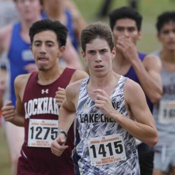 Lake Creek leaders of the pack at region cross country meet