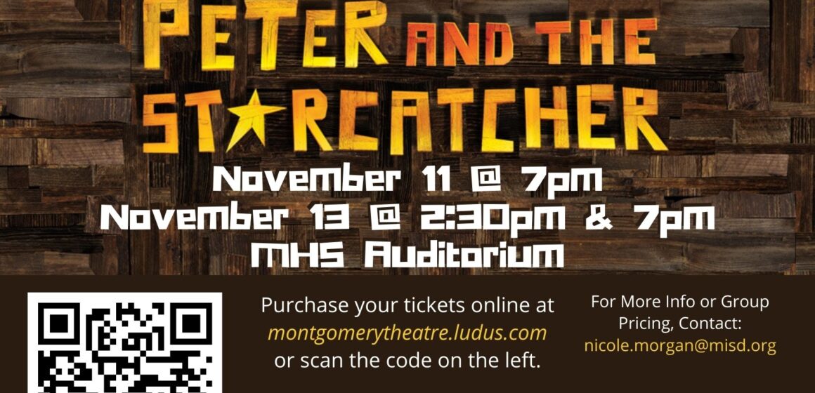 Montgomery Theatre to Perform Peter and the Starcatcher