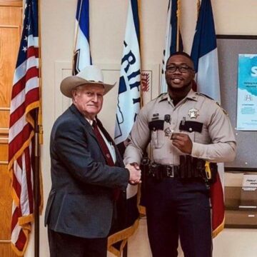 GRIMES COUNTY DEPUTY PROMOTED TO INVESTIGATOR WITH MONTGOMERY COUNTY AUTO THEFT TASK FORCE