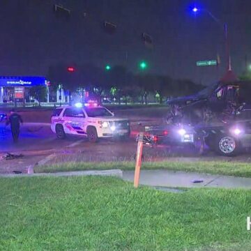 Crash in N Harris County began as Montgomery County chase