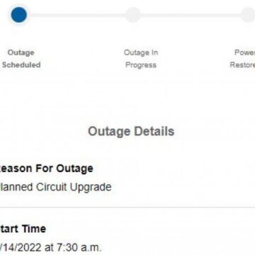 PLANNED ELECTRIC OUTAGE IN GRANGERLAND AREA