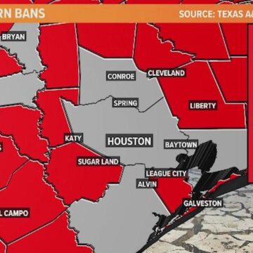 Several burn bans in place across Greater Houston Area, fireworks bans could be next