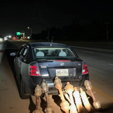 SPLENDORA POLICE BUST CATALYTIC CONVERTER THIEVES