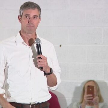 O’Rourke goes after Abbott on abortion, border crisis, power grid and guns during Montgomery Co. rally