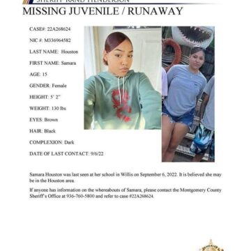 Deputies Searching For Missing/Runaway Juvenile