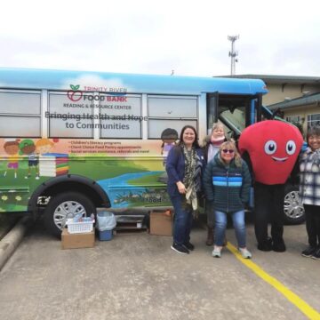 Trinity River Food Bank launches mobile reading and resource center