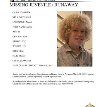 Missing Juvenile / Runaway – Austin Nauert