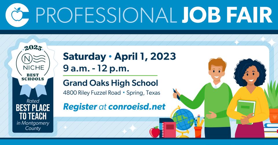 Conroe ISD to Hold Professional Job Fair April 1 MoCo Motive