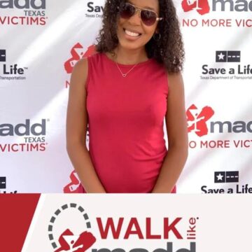 CW39’s Kara Willis at MADD event that raised over $100,000 for impaired driving awareness