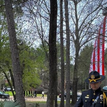 Odessa Police Honor Guard attends Montgomery County Sheriff’s Deputy’s funeral