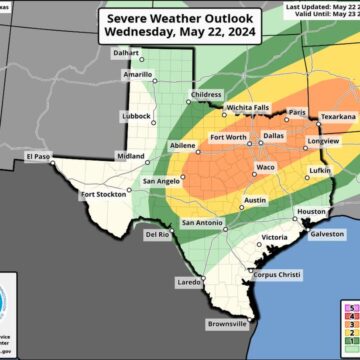 Storms possible well north of Houston, with a cap likely holding over the city as heat continues