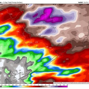 After extreme rainfall this week, a few more opportunities this weekend for additional showers