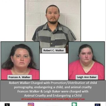 Deputies arrest 3 people in child porn investigation and remove infant from home