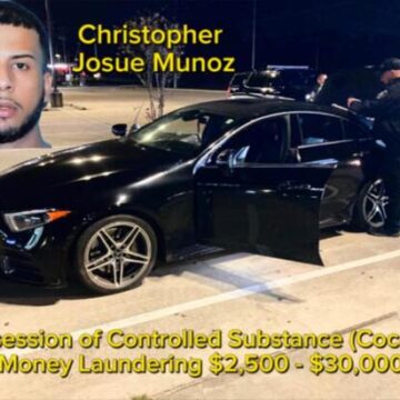 Montgomery County traffic stop leads to cocaine and cash seizure