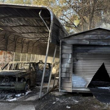 Firefighter taken to hospital after being shocked while battling RV fire in Pinehurst