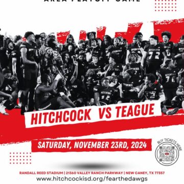 Teague vs Hitchcock Area Playoff Game Information